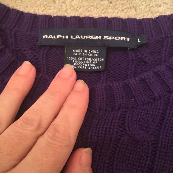 Vintage Ralph Lauren Crew Knit Sweater - Picture 3 of 4